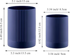 Kyraton Cooking Utensils Holder 2pcs, 360° Rotating Heavy Duty Plastic Kitchen - Image 2