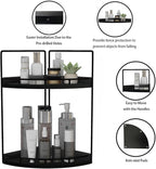 Dorhors 2-Tier Bathroom Counter Organizer, Vanity Counter Corner Shelf - Image 4