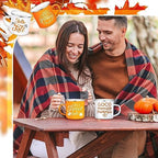 Mumufy 9 Pcs Fall Coffee Mugs, 12 oz, Thanksgiving Enamel Mugs with Handle - Image 6
