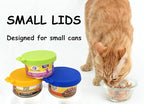 Comtim 3 Pack Cat Food Can Lids, Silicone Small Pet Food Can Lids Covers - Image 5