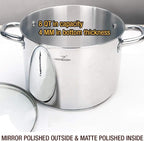 HOMICHEF Stock Pot 8 Quart - Image 2