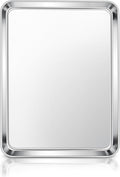 E-far Stainless Steel Baking Sheet, 12.4” x9.7” Baking Cookie Sheet Pan by E-far