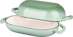 VORRINGARD Enameled Cast Iron Sourdough Bread Oven, Dutch Oven, Loaf Cast Iron - Image 5