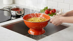 Calypso Basics by Reston Lloyd Powder Coated Enameled Colander, 5 Quart - Image 8