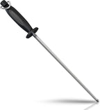 Utopia Kitchen 10 Inch Honing Steel Knife Sharpening Steel Sharpening Rod by UTOPIAKITCHEN