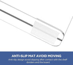 HBlife 36 Pack Clear Shelf Dividers, Vertical Purse Organizer - Image 5
