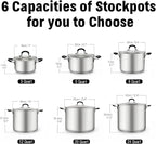 Cook N Home Stockpot Sauce Pot Induction Pot - Image 2