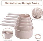 11PCS Measuring Spoons and Measuring Cups Set, Stackable Cups and Spoons - Image 4