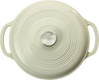 Mercer Culinary Enameled Cast Iron Round Dutch Oven, 6 qt. - Image 3