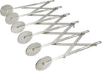 TrueCraftware- 6-Wheel Stainless Steel Adjustable Dough Divider- Pastry Cutter by Unknown