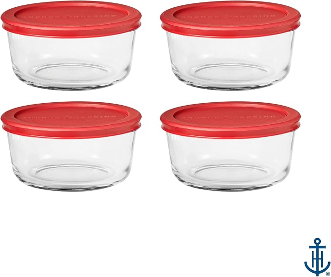 Anchor Hocking SnugFitTM Round Food Storage Containers - Image 6