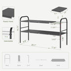 NETEL Under Sink Organizers and Storage, 2 Tier Expandable Under Cabinet - Image 3