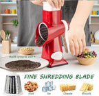 Cheese Grater with Handle, Vegetables and Fruits and Easy to Clean - Image 3