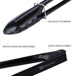MSY BIGSUNNY 9 Inch Kitchen Food Tongs, Buffet Tongs, Serving Tongs - Image 5