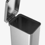 QUALIAZERO 50L / 13 Gallon Stainless Steel Step-On Kitchen Trash Can Soft-Close - Image 6