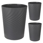 UUJOLY Plastic Small Trash Can Wastebasket, Garbage Container Basket by UUJOLY