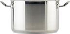 Winco Heavy-Duty Stainless Steel Stock Pot - Image 2