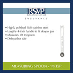 RSVP International Endurance Kitchen Collection Open Stock Measuring Spoon - Image 6