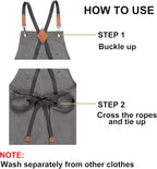 ZOMAO Chef Apron for Women Men - Image 8