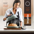 Krustic Enameled Cast Iron Dutch Oven - Image 5