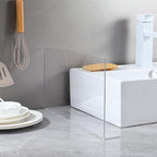 PRETYZOOM Acrylic Sink Water Splash Guard, 15.7x8 Inches Sink Splash Guards - Image 8