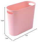 rejomiik Small Trash Can, 3.5 Gallon Slim Garbage Can Plastic Waste Basket - Image 7