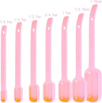 Measuring Cups and Spoons Set, Plastic Measuring Cup Set 15, 7 Measuring Cups & - Image 3