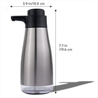 AIKE 15fl.oz Stainless Steel Liquid Soap Dispenser - Image 6