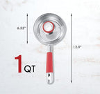 Concord 1 Quart Stainless Steel Saucepan - Image 3