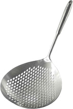Stainless Steel Skimmer Slotted Spoon, Spider Strainer Ladle by Unknown