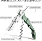 HYZ 2-Pack Wine Opener Waiter Corkscrew, Professional Wine Key - Image 2