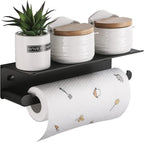 Paper Towel Holder Wall Mount for Kitchen, Self-Adhesive Paper Towel Holder by DUFU