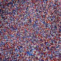 Edible Red White and Blue Sanding Sugar Sprinkles 142g/ 5.01oz Patriotic Sugar Crystals for cake decorating Ice Cream Toppings and Cookie Decorating for Independence Day by Homipooty
