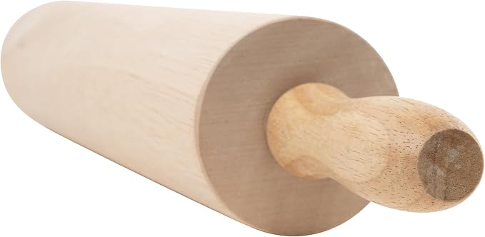 Winco Winware 15 Inch Wood Rolling Pin - Image 4