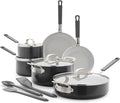GreenPan x Bobby Flay 13 Piece Nonstick Cookware Pots and Pans Set, PFAS-Free by GreenPan