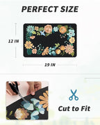 AMOAMI Coffee Mat Hide Stain Rubber Backed Absorbent Dish Drying Mat - Image 7