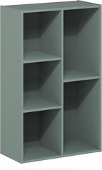 Furinno LUDER Book Shelf, 5-Cube Bookshelf, Reversible Bookcase, 9.4 x 19.5 x - Image 6