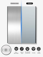 Titanium Cutting Boards for Kitchen，Titanium Cutting Board Large， Dishwasher - Image 3
