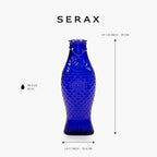 Serax Glass Water Pitcher | Fish & Fish glassware by Paola Navone | Wine Carafe - Image 2
