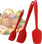 Silicone Spatulas Set, Rubber Spoon Spatula Heat Resistant Spoonula One Piece - Image 5