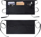 Server Apron with 5 Pockets by MIKIWELL