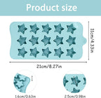 Star-Shaped Silicone Molds, 15 Cavities Each - Image 2