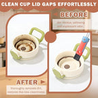 3 in 1 Cup Lid Cleaning Brush, Insulated Cups and Tumblers, Deep Cleaning Tool - Image 5