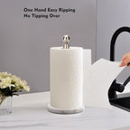 Paper Towel Holder Countertop, Standing Paper Towel Roll Holder - Image 2