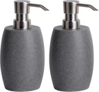 Clasin Home Sandstone Textured Resin Soap Dispenser by ClasinHome