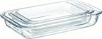 High Borosilicate Glass Baking Tray 3-Piece Set, 2.3 Quarts+1.6 Quarts+1.0 - Image 2