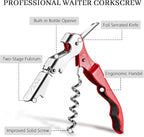 HYZ 2-Pack Wine Opener Waiter Corkscrew, Professional Wine Key - Image 2