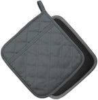 2Pcs Cotton and Neoprene Oven Pads Pot Holders by YEKOO