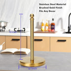 Exilon Gold Paper Towel Holder Countertop - Image 6