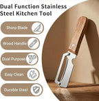 2 Pack Multifunctional Vegetable Peeler, 2-in-1 Kitchen Peeler - Image 8